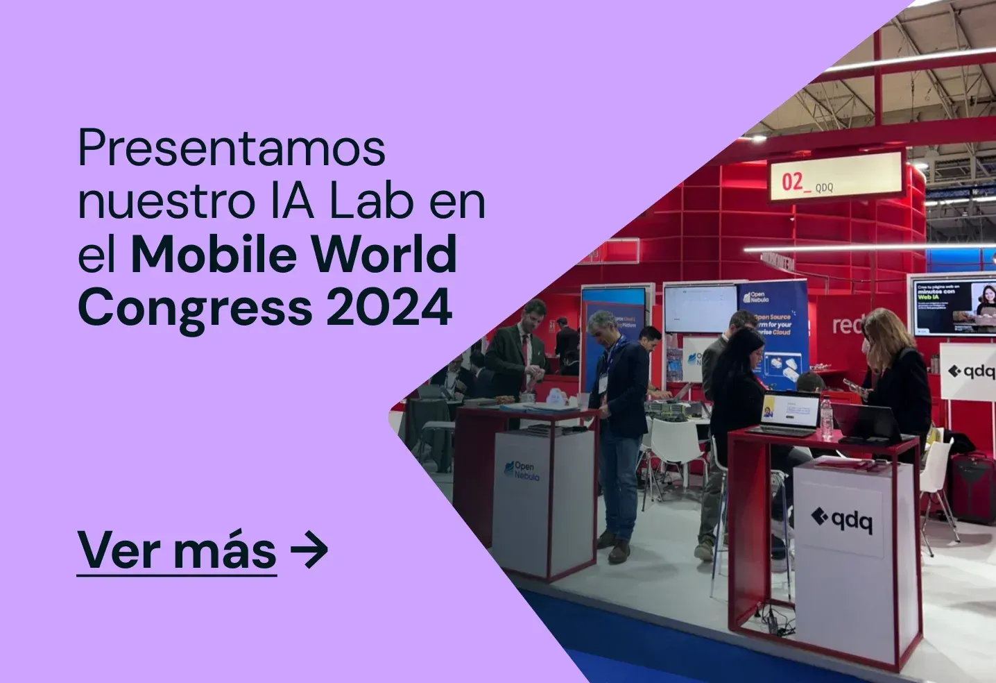 Presentamos nuestro IA Lab en el Mobile World Congress 2024 