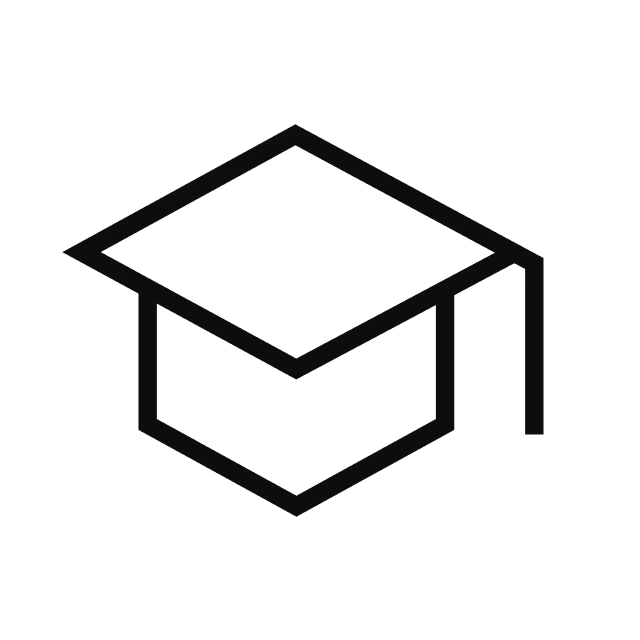 icono educación y formación