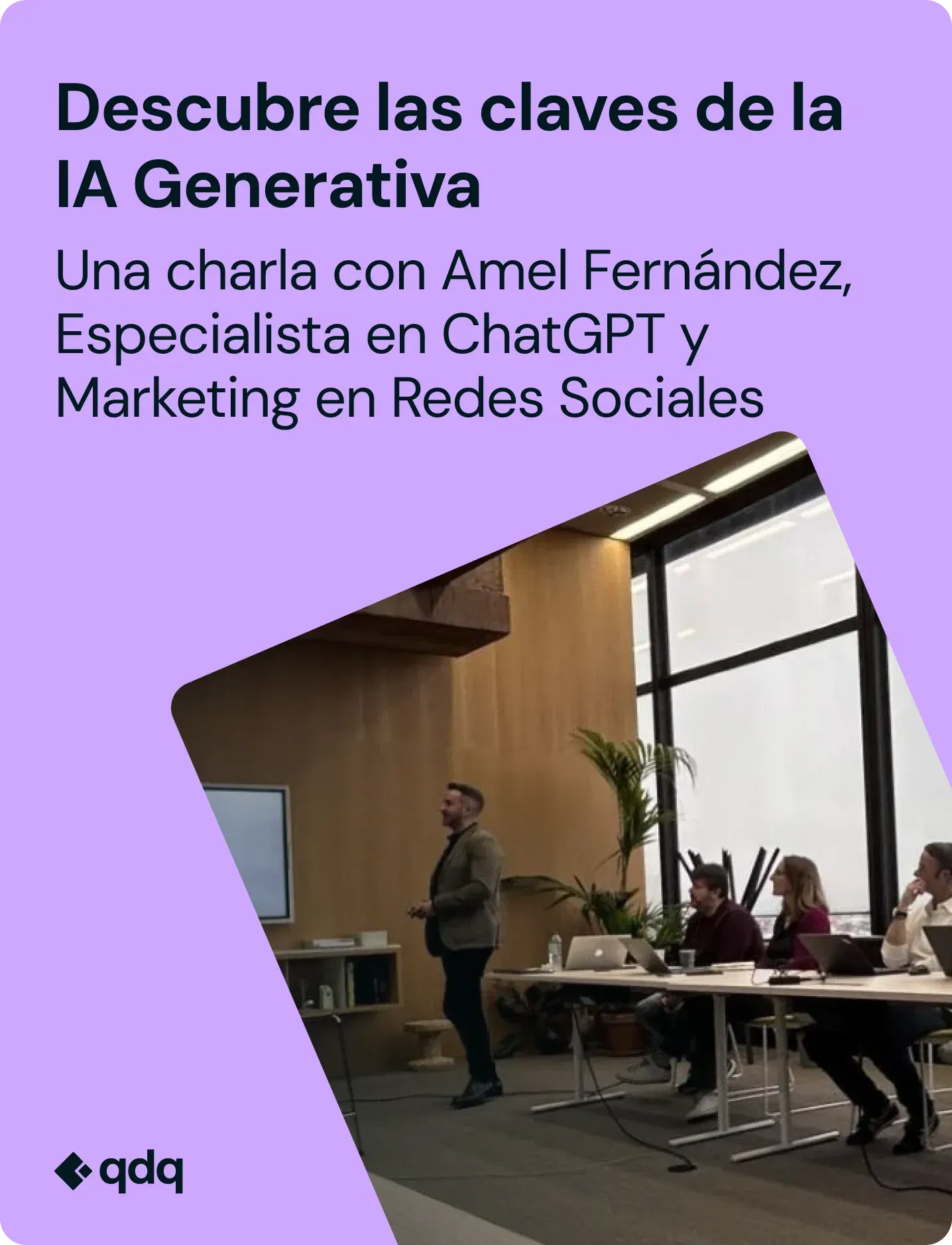 Descubre las claves de la IA Generativa: Una charla con Amel Fernández, Especialista en ChatGPT y Marketing en Redes Sociales