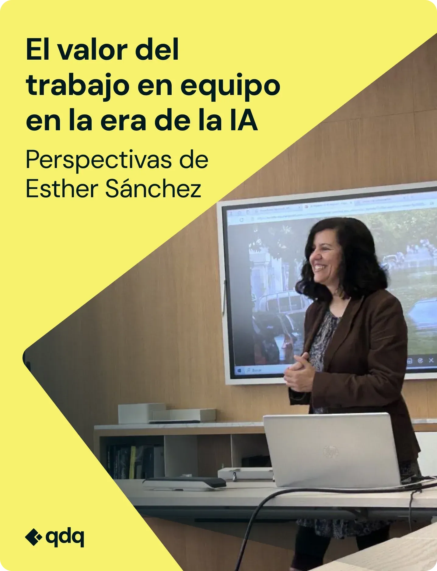 El valor del trabajo en equipo en la era de la IA: Perspectivas de Esther Sánchez
