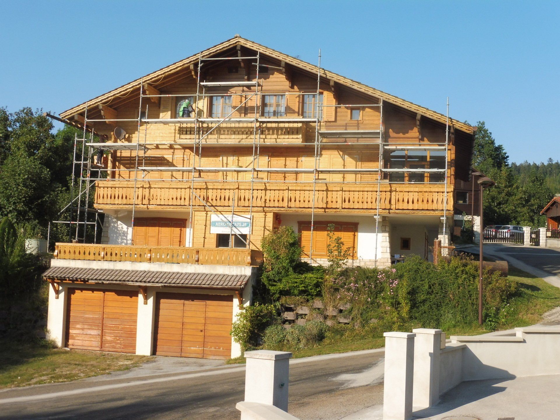 Traitement des surfaces extérieures