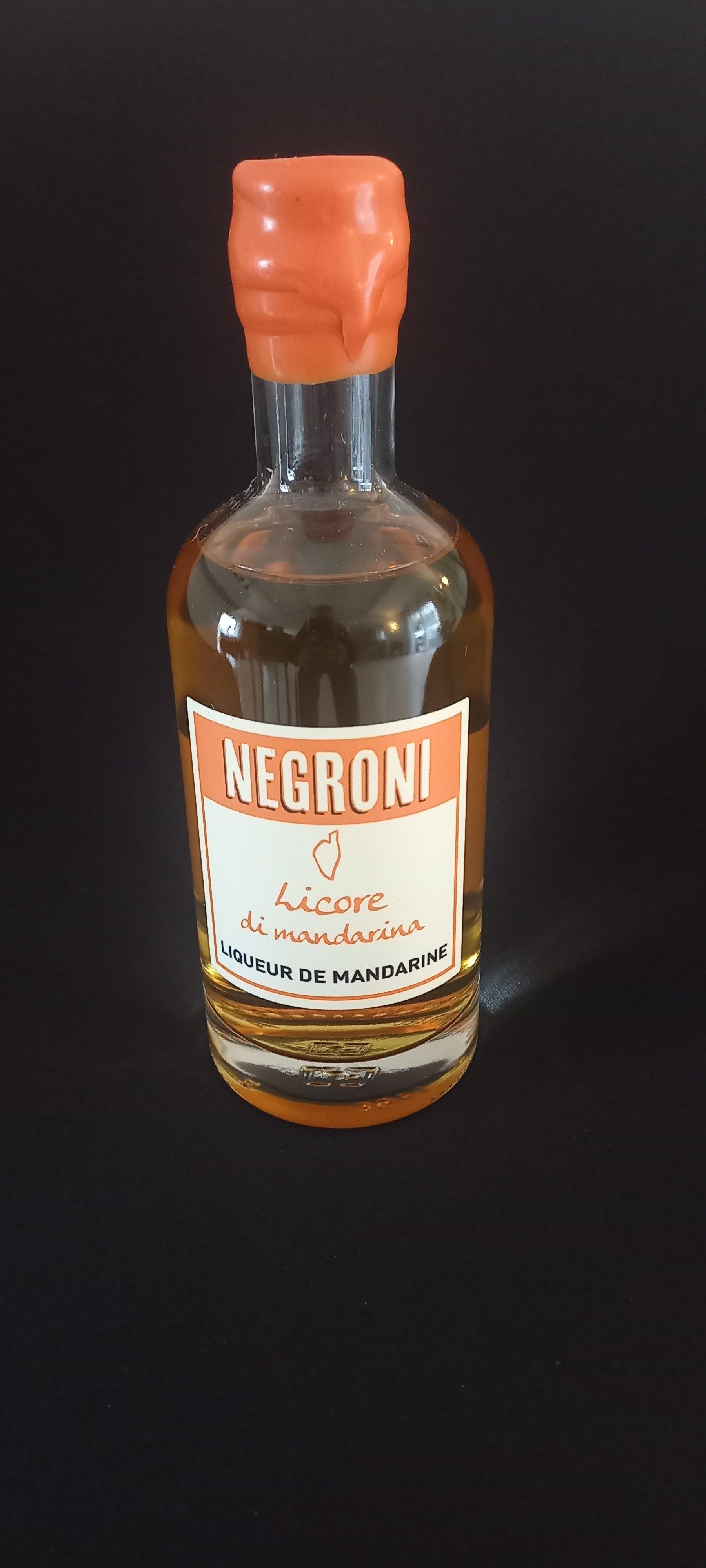 Liqueur Negroni mandarine