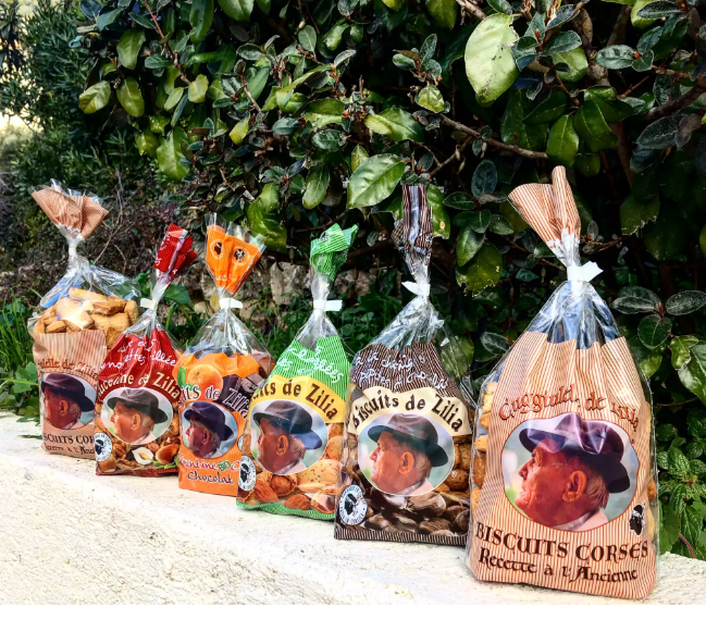 Gamme de biscuits corses