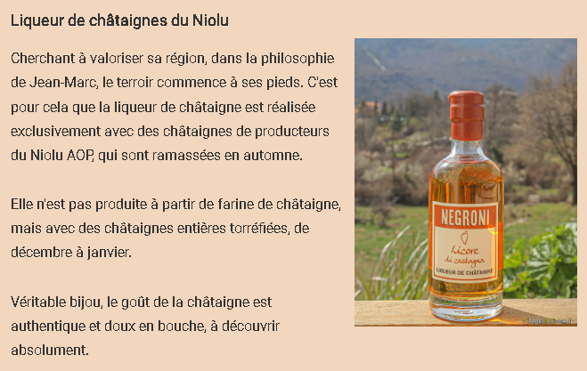 Liqueur du Niolu