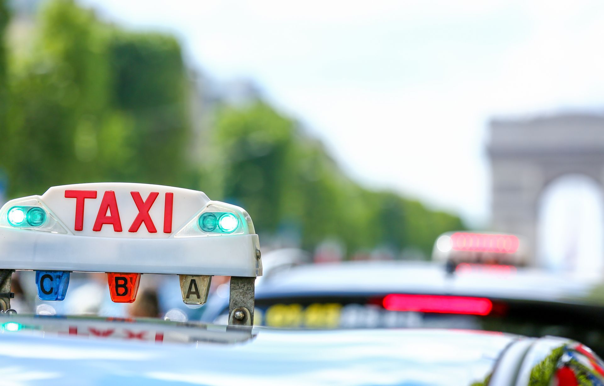Un toit de taxi