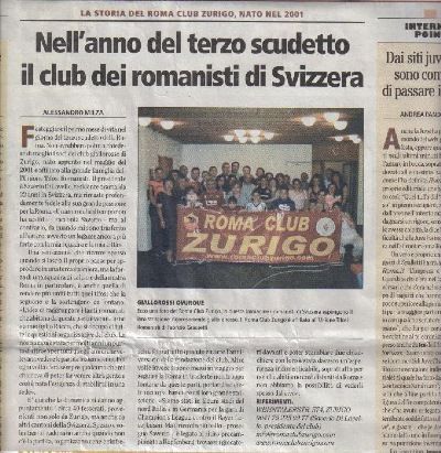 ROMA CLUB ZURIGO