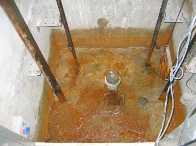 Impermeabilización de fosos de ascensor