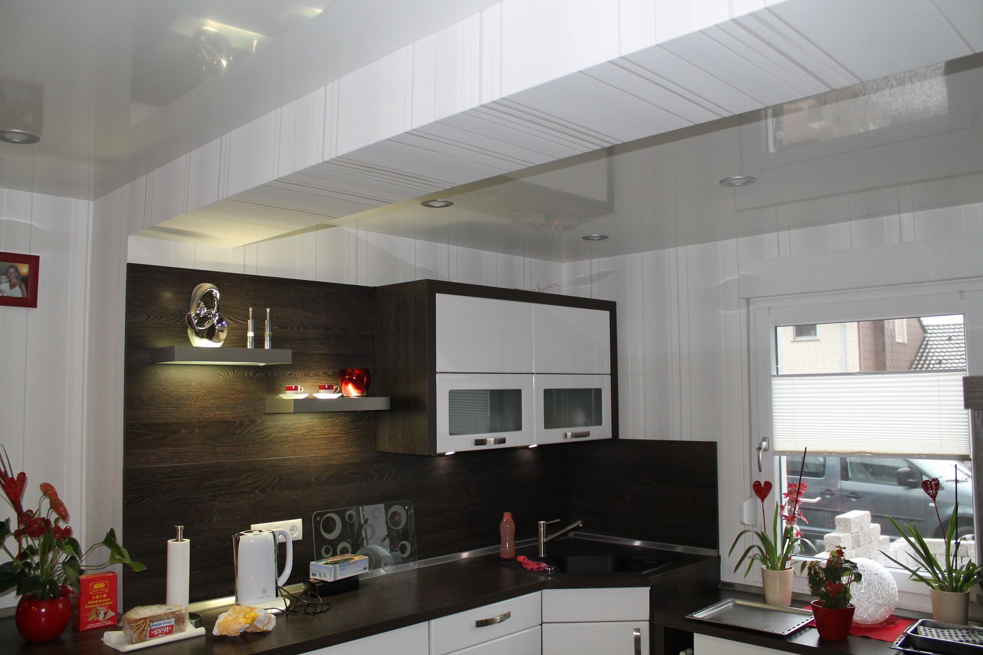 Spanndecke in der Küche