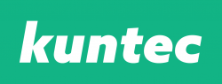 Valkoinen ”kuntec”-logo vihrealla
taustalla