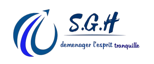 Logo S . G . H . D&eacute;m&eacute;nagement