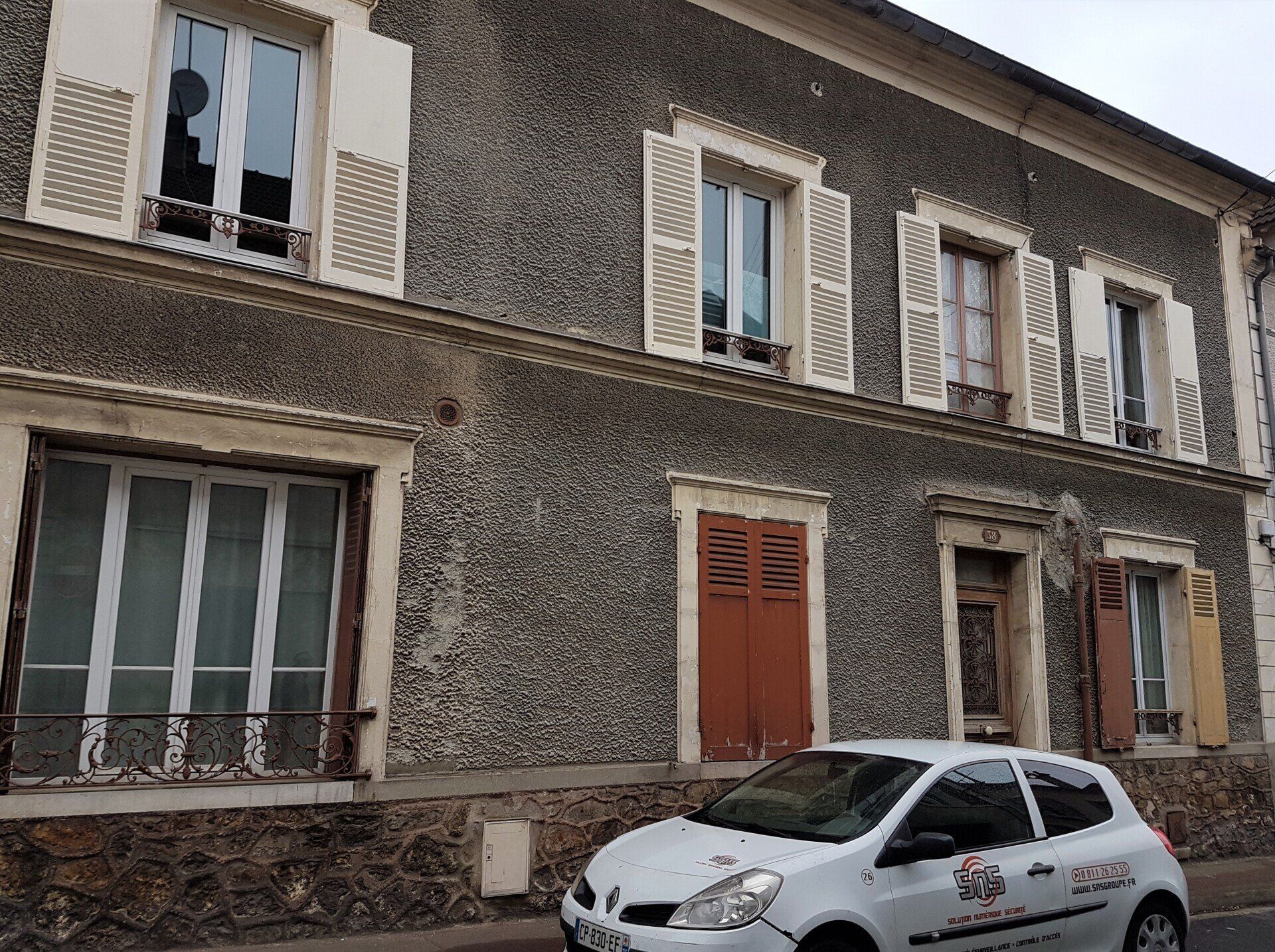 Ravalement de façade avant