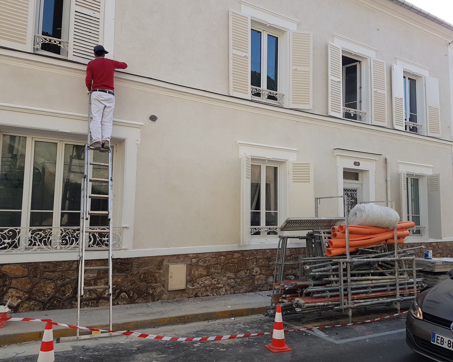 Ravalement de façade après