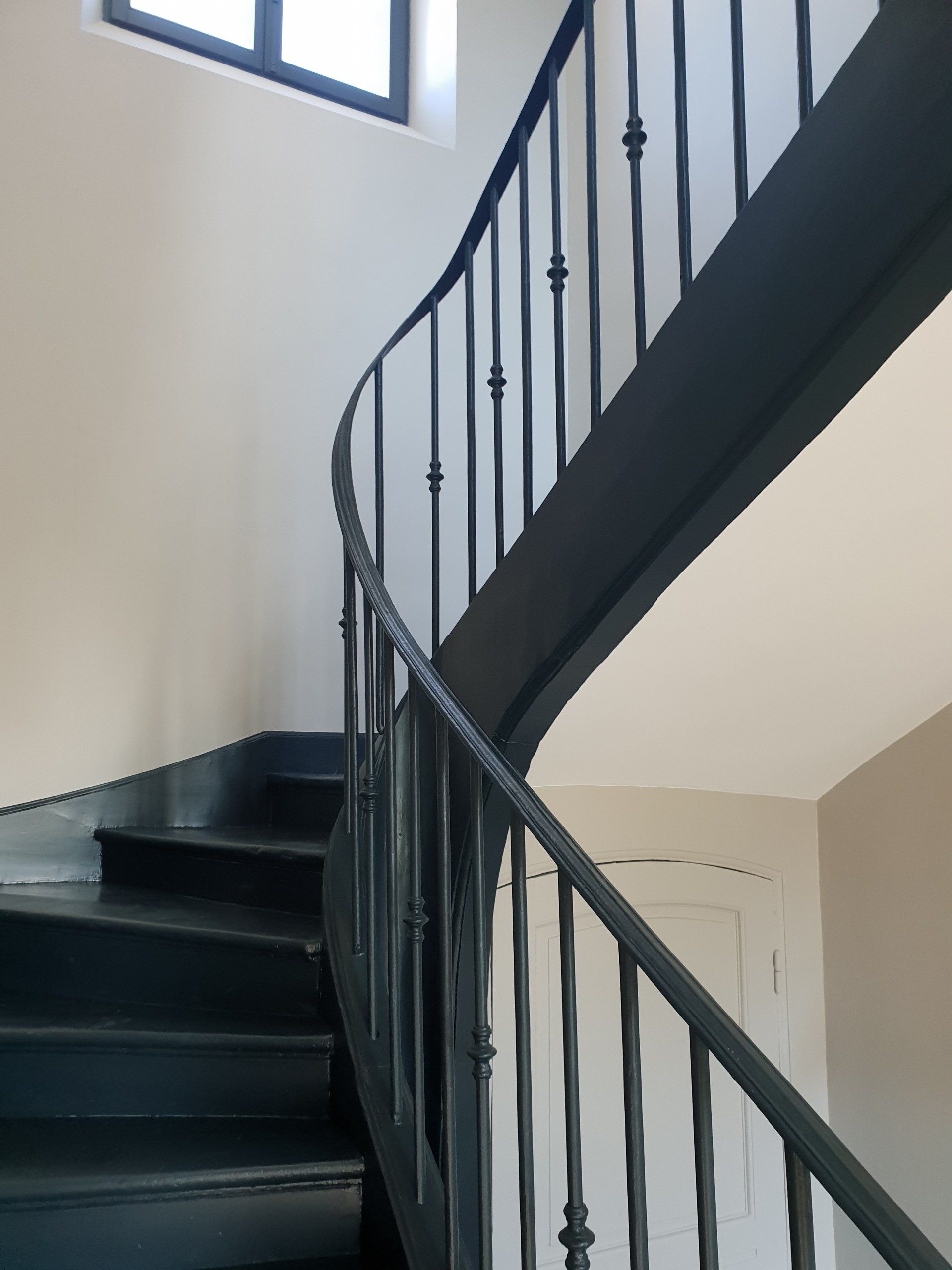Rénovation escalier après