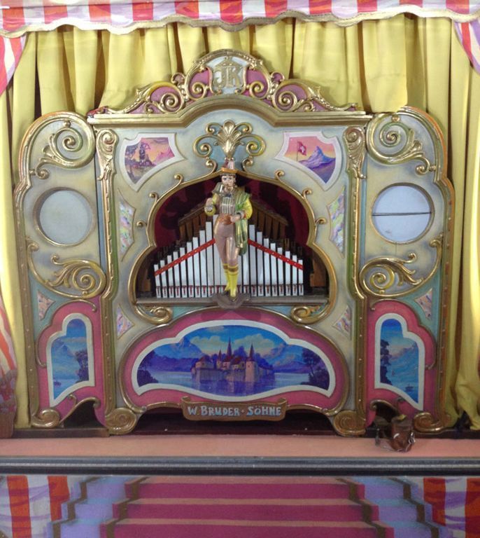 Orgel Vorderseite - Kretz Karusselle GmbH - Schongau