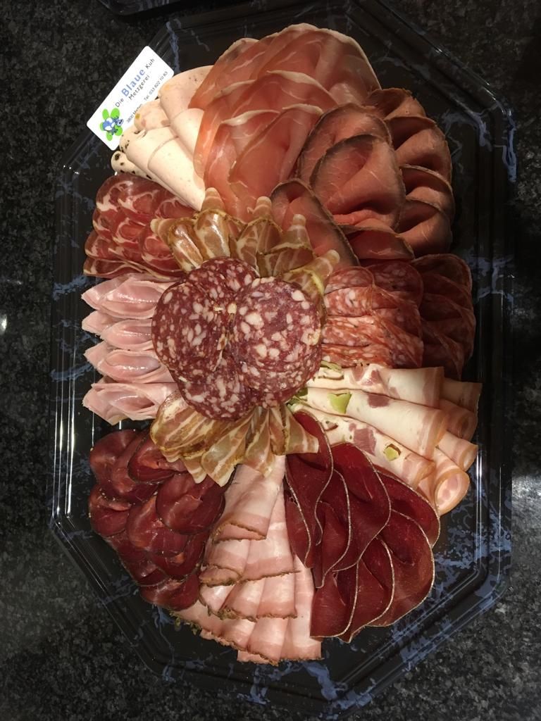 Fleischplatte - Metzgerei Die Blaue Kuh