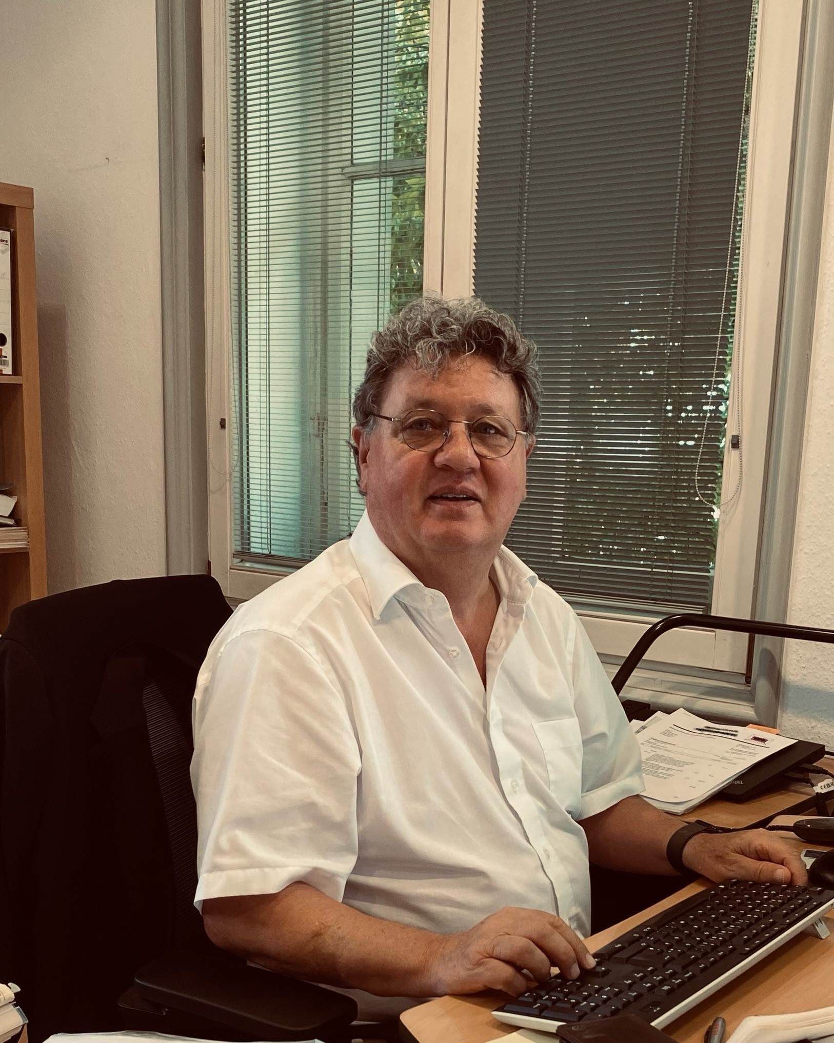 Bild von Herr Schröder in der Kanzlei