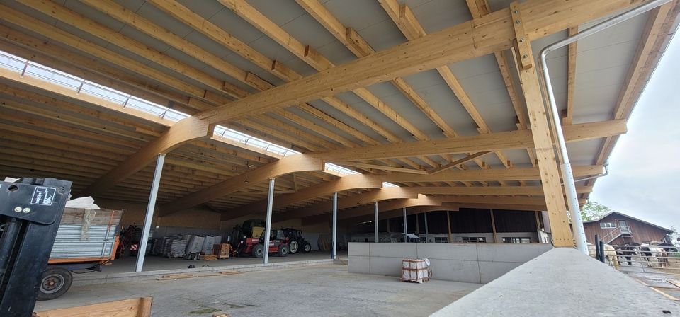 Das Innere eines im Bau befindlichen Gebäudes. Foto von der RRB GmbH