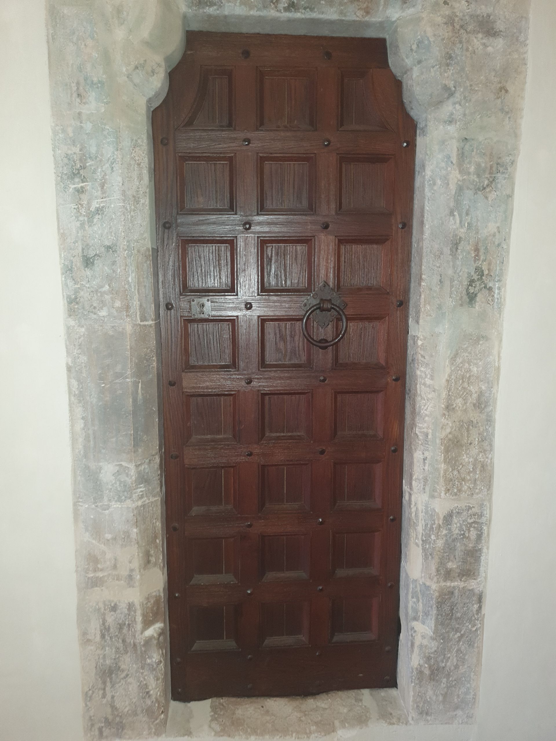 Ancienne porte intérieur après rénovation