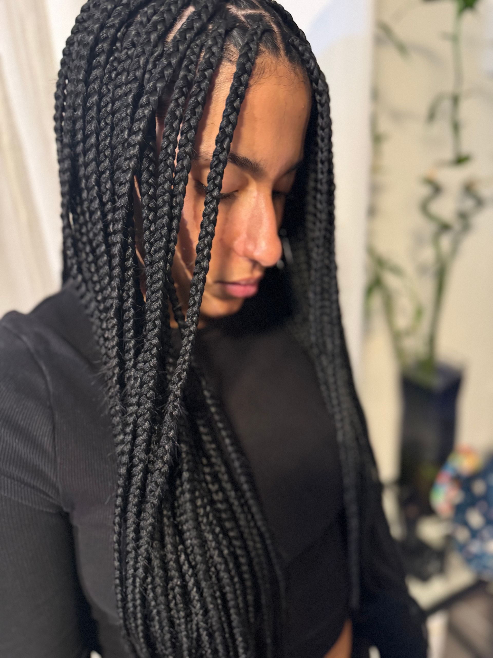 Coiffure cheveux longs