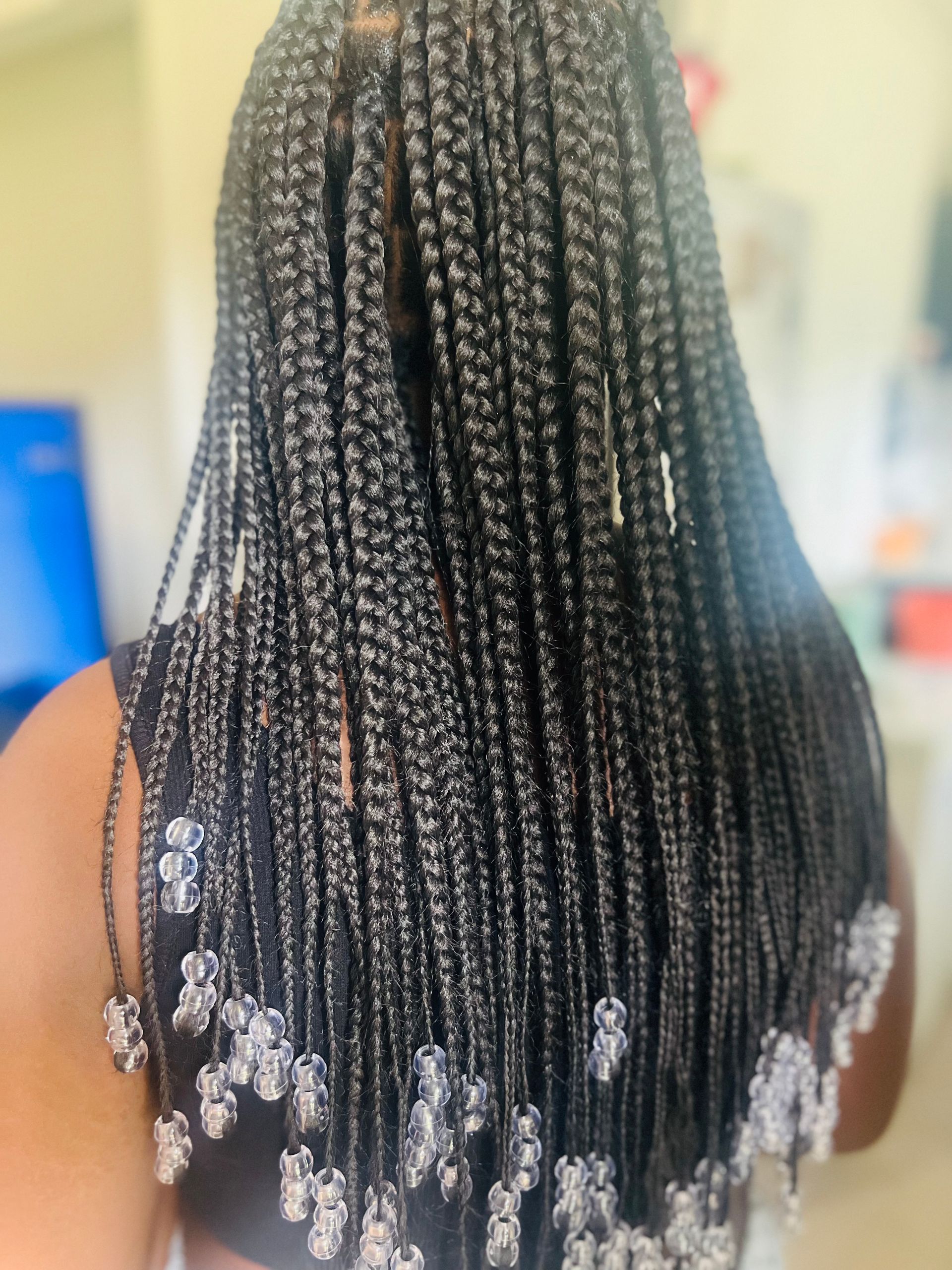 Extensions sur cheveux