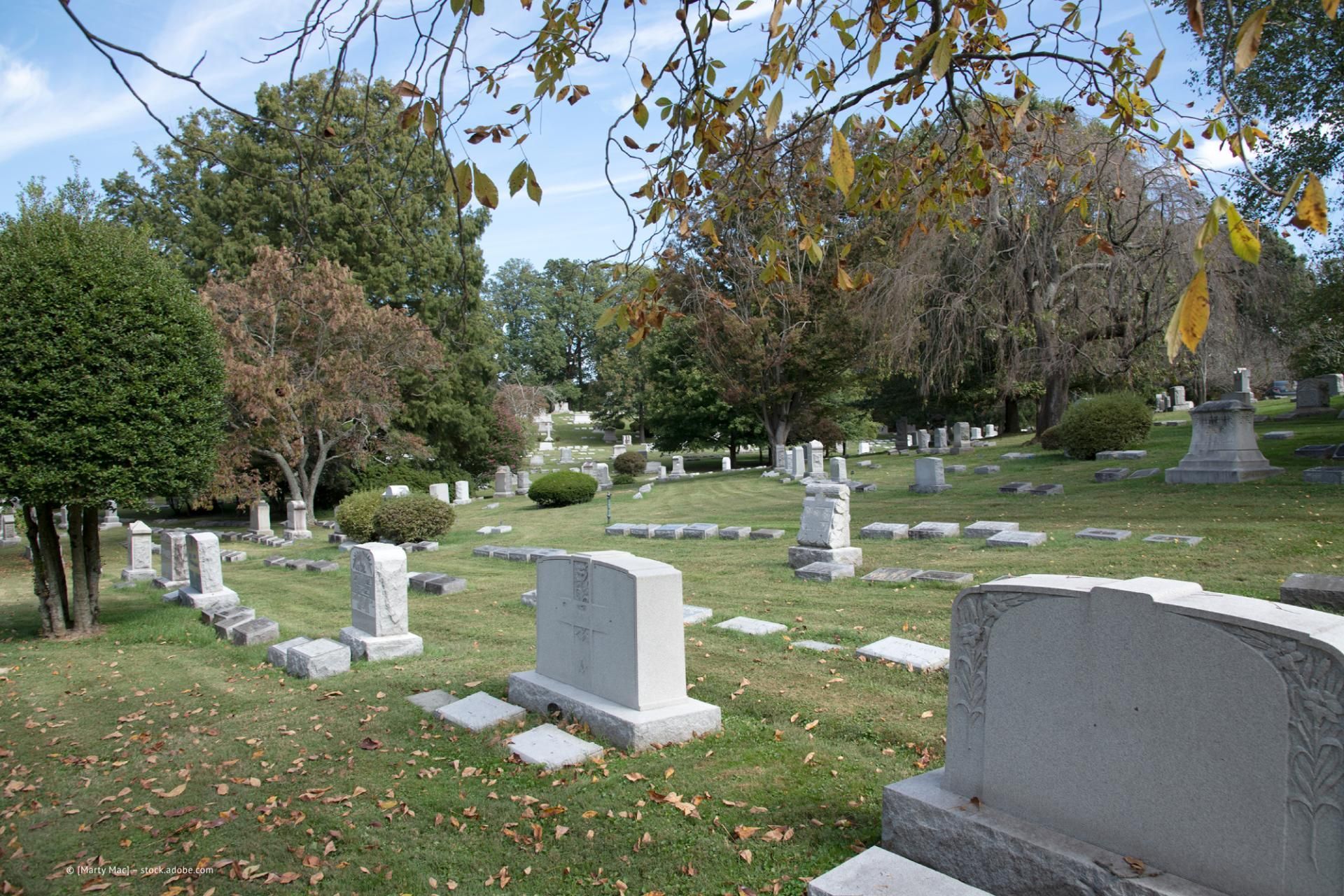 Gräber, die von Friedhofsgärtnerei Präger gepflegt werden