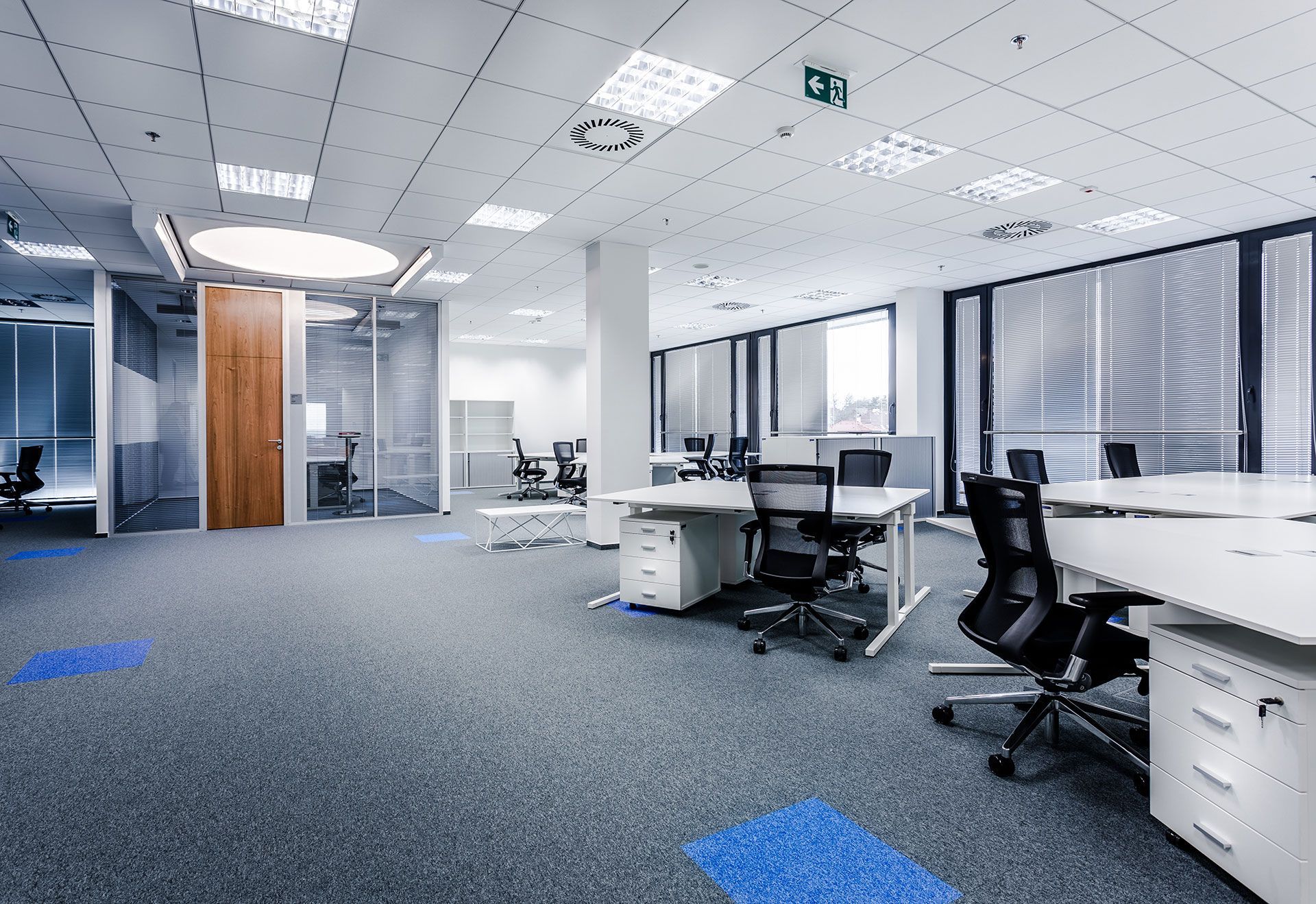 Open space dans une entreprise