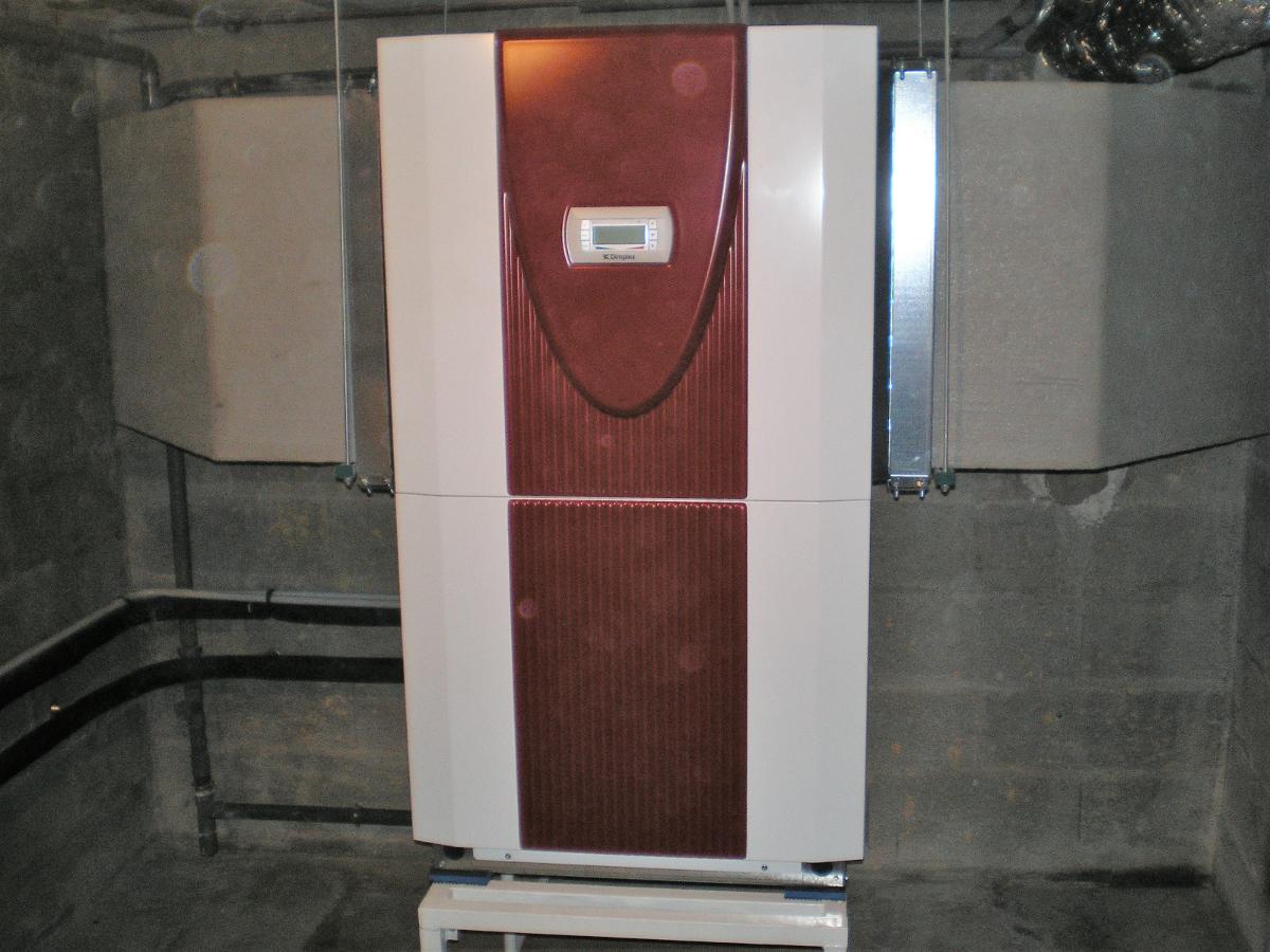 Pompe à chaleur intérieure air-eau