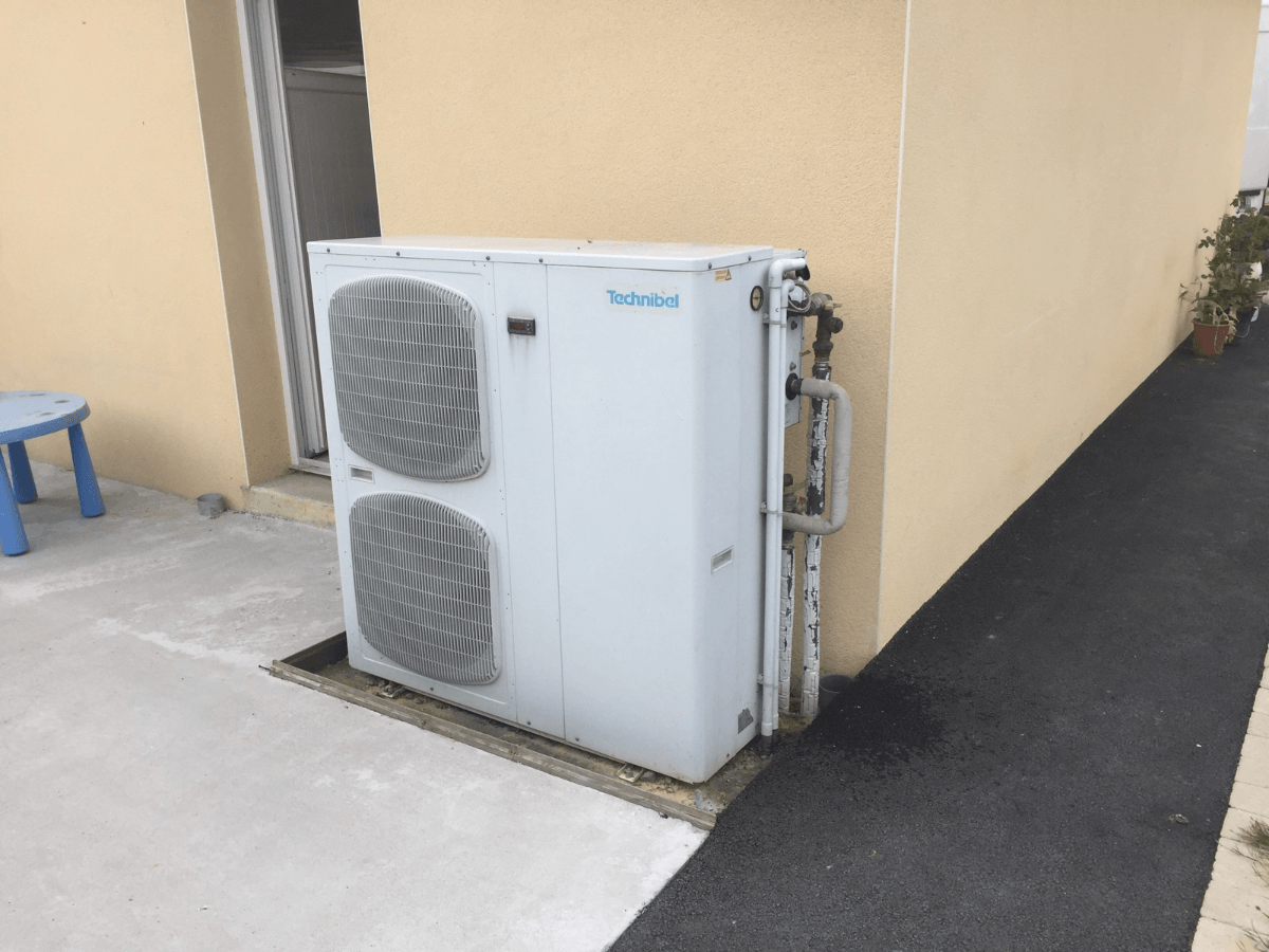 Pompe à chaleur unité extérieur