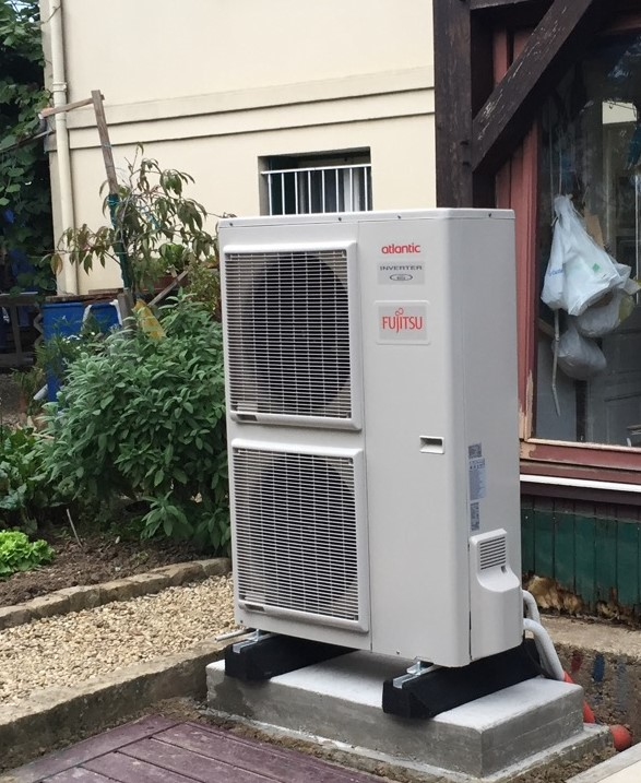 Pompe à chaleur unité extérieur