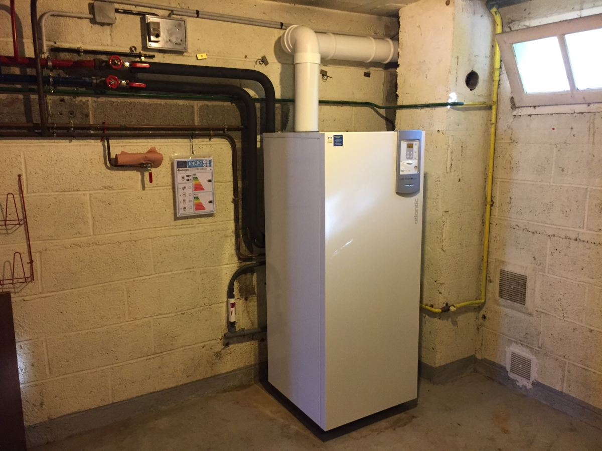 Chaudière gaz sol à condensation