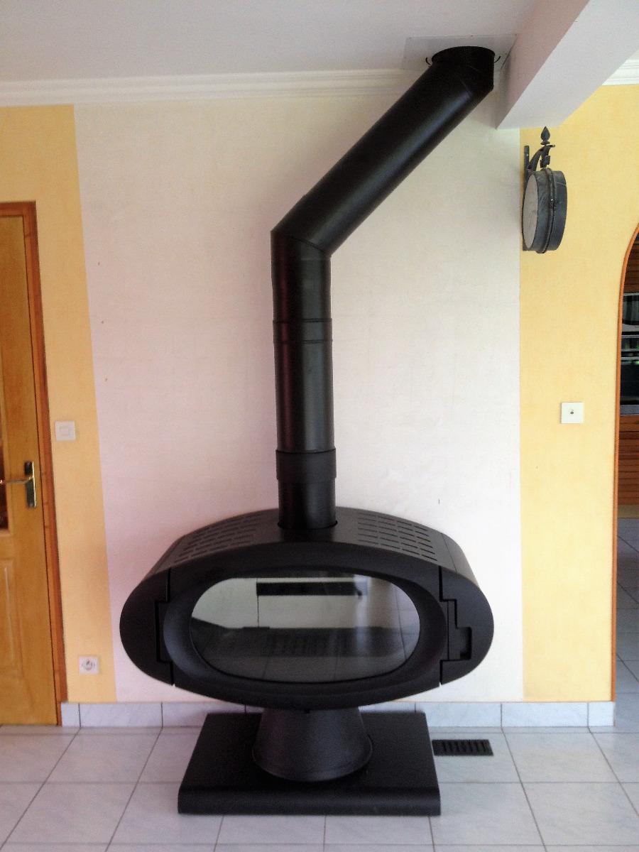 Poêle à bois bûche