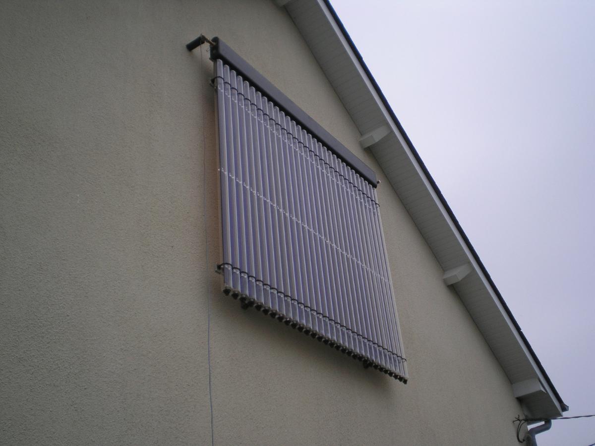 Panneau solaire tubulaire pour eau sanitaire