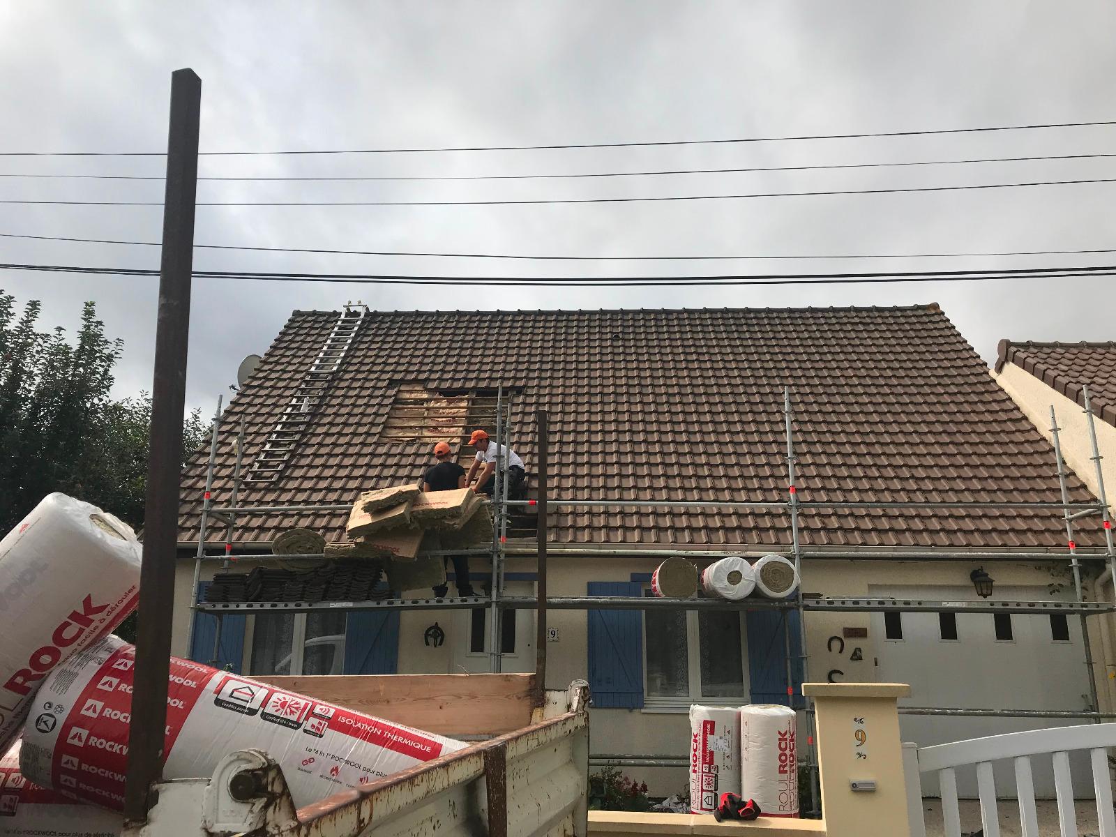 Travaux de couverture