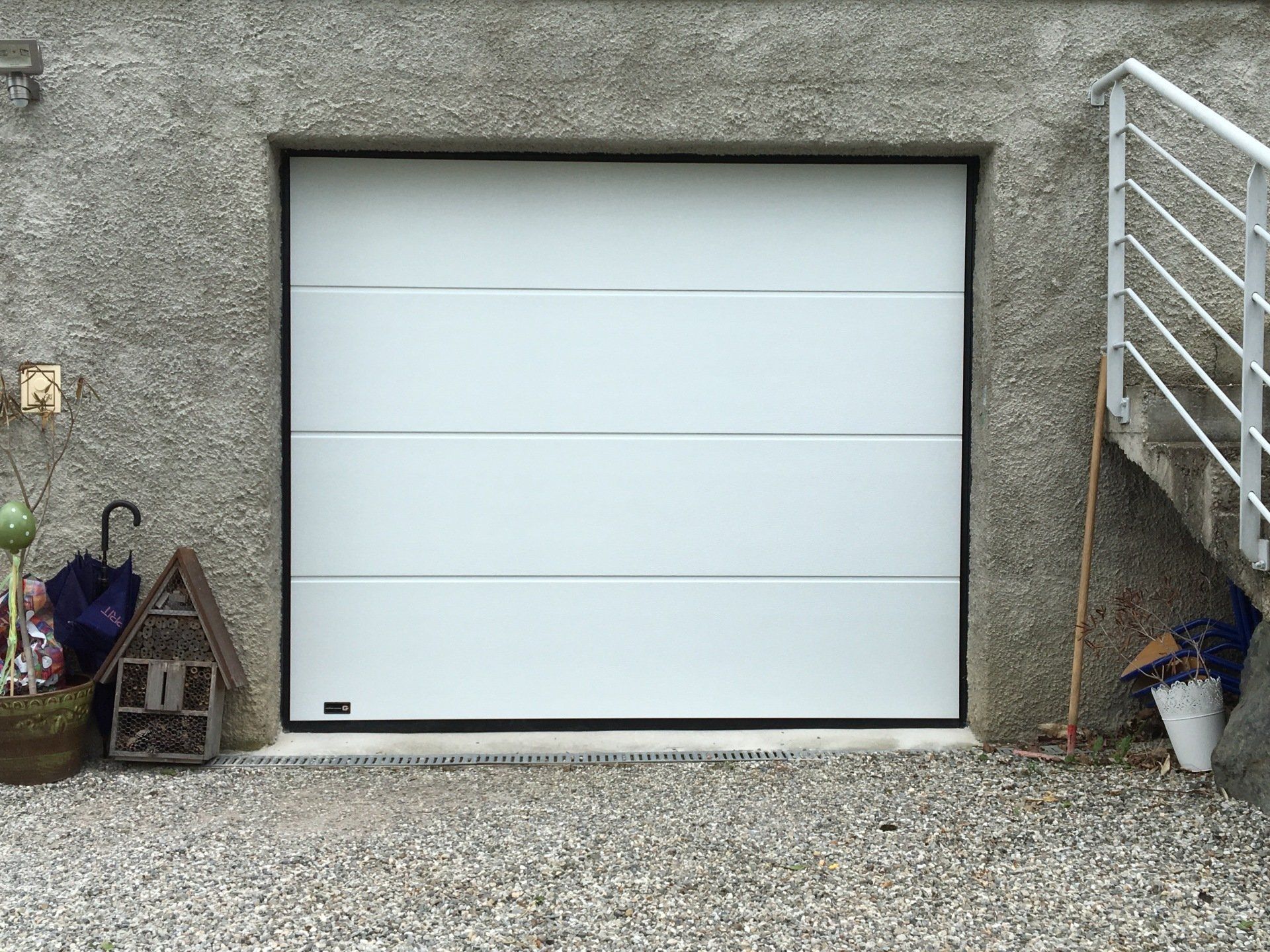 Porte de garage PVC