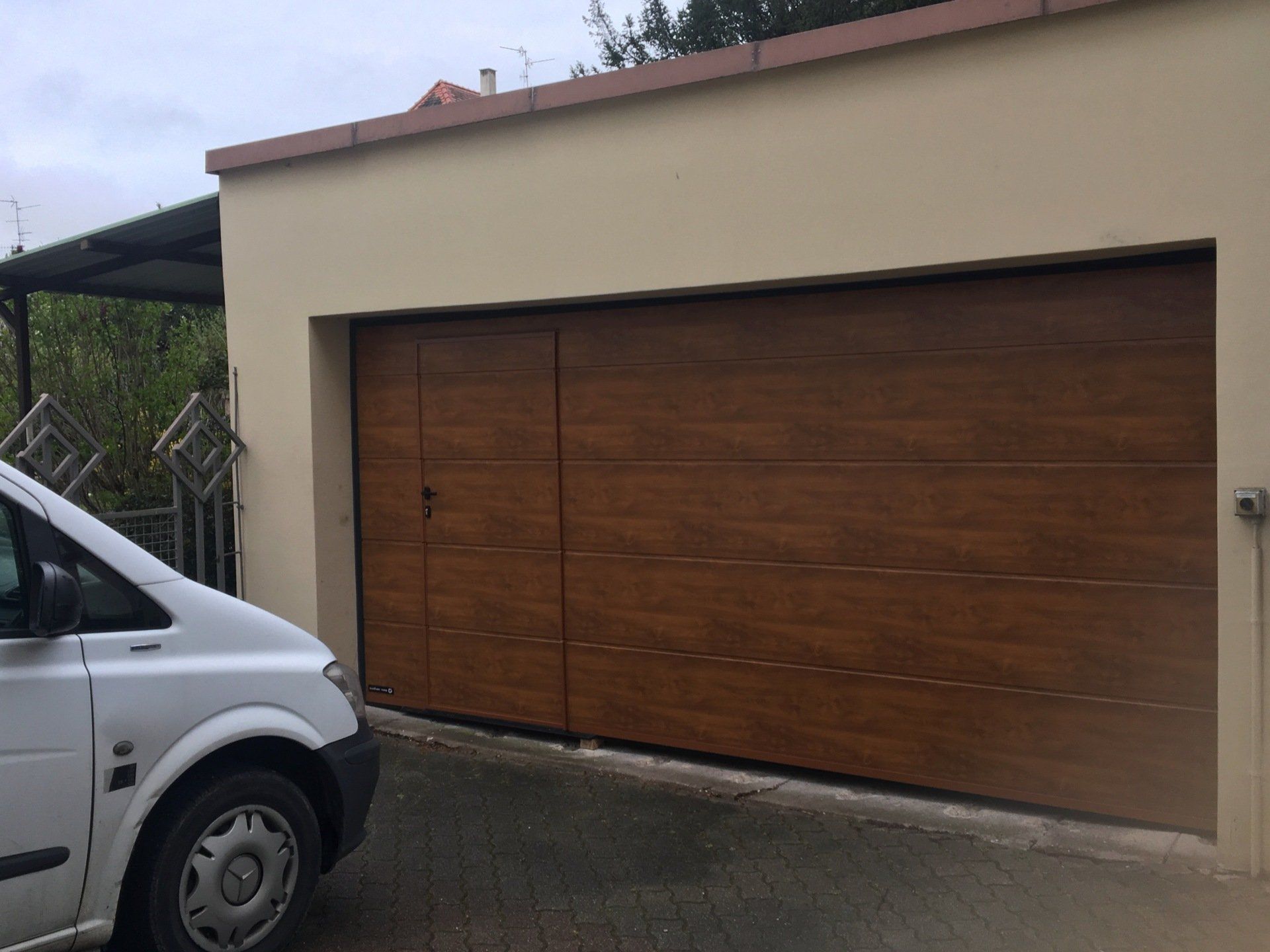 Remplacement porte de garage