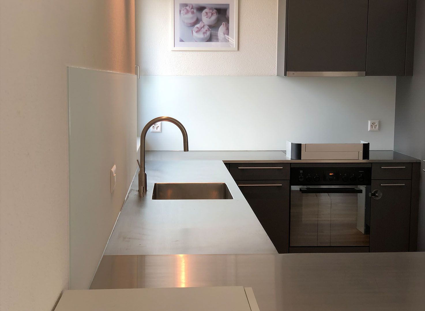 Küchenrückwand aus Glas von der Glas MAG AG