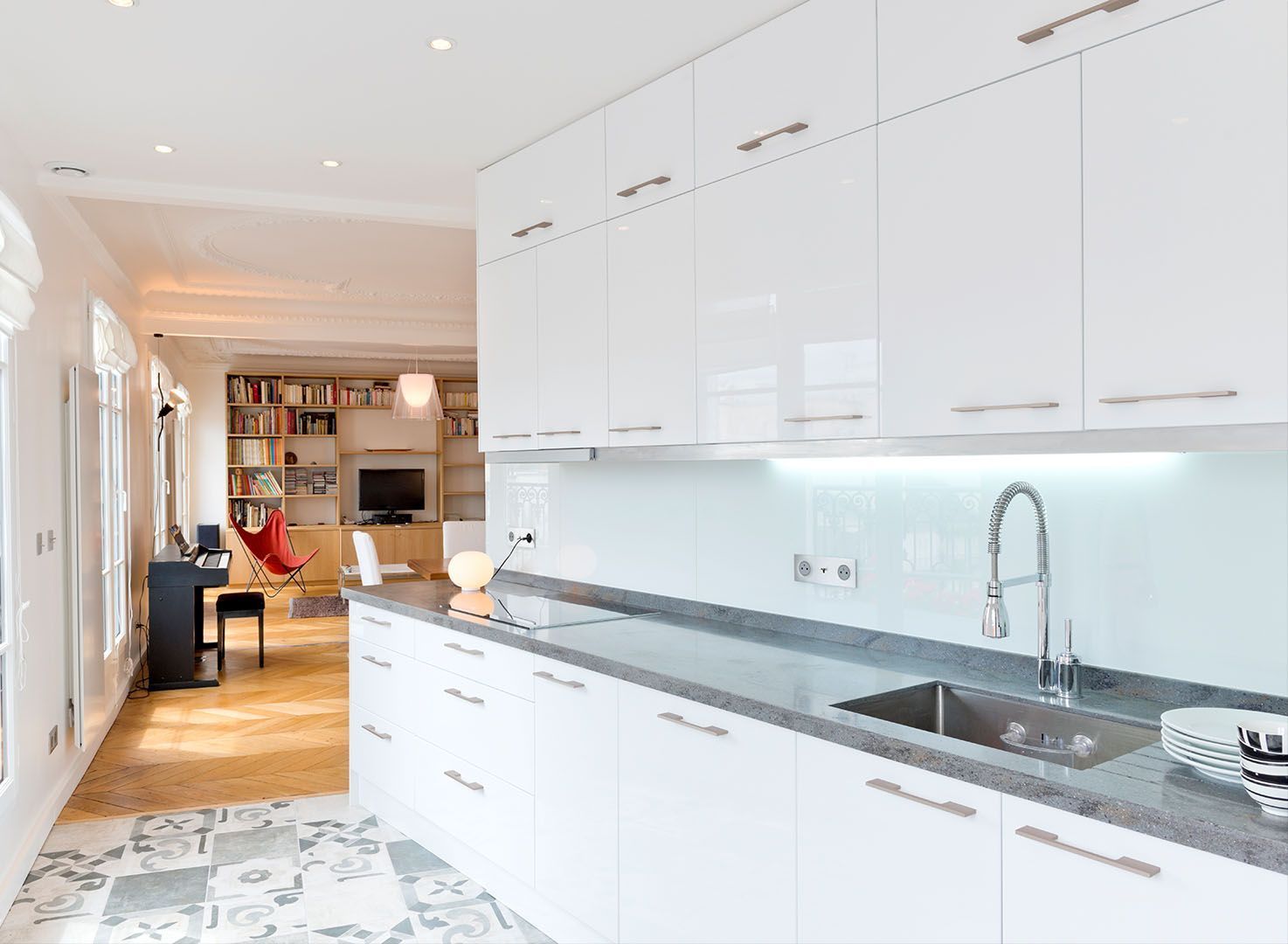 Küchenrückwand aus Glas von der Glas MAG AG