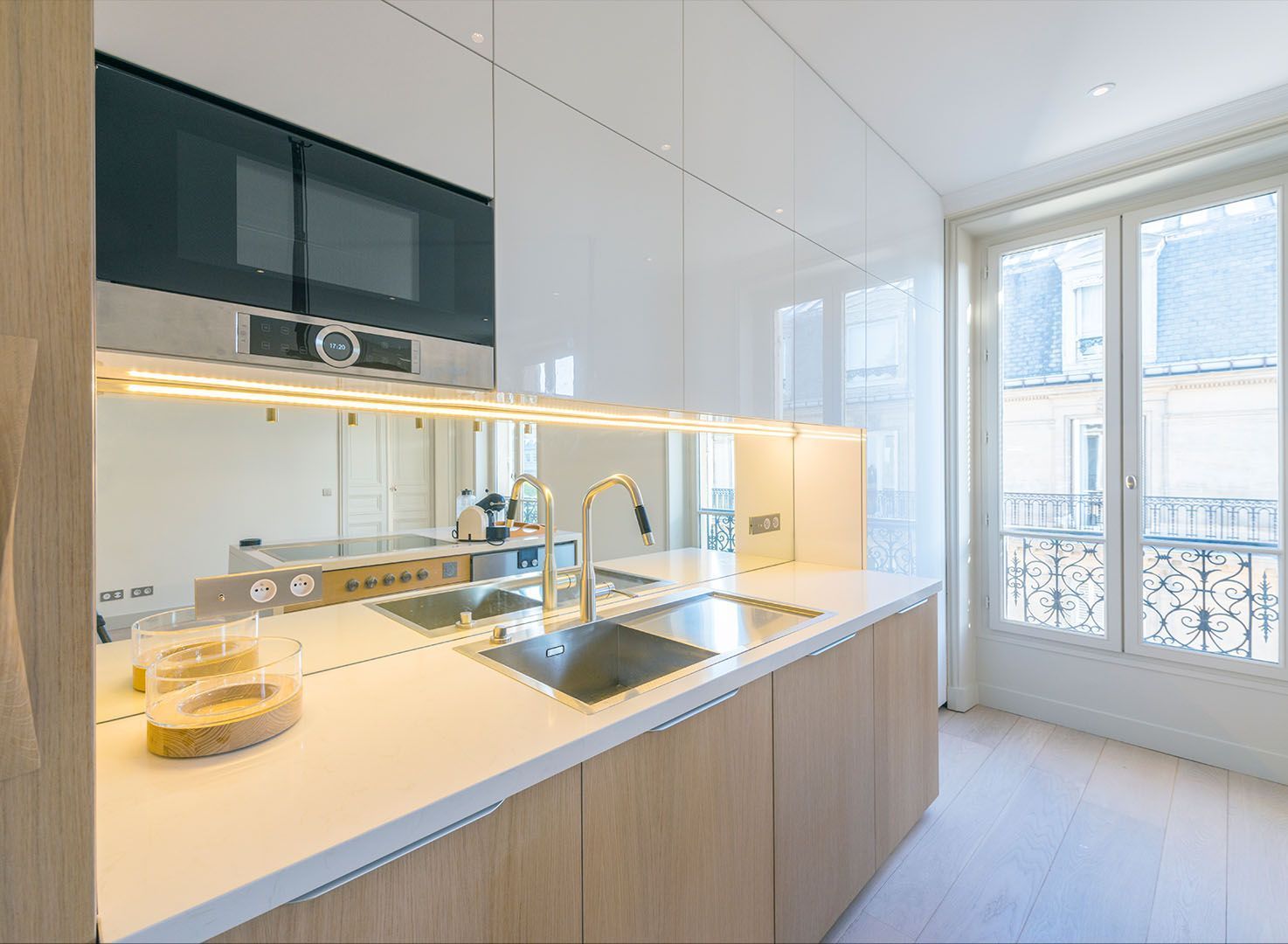 Küchenrückwand aus Glas von der Glas MAG AG