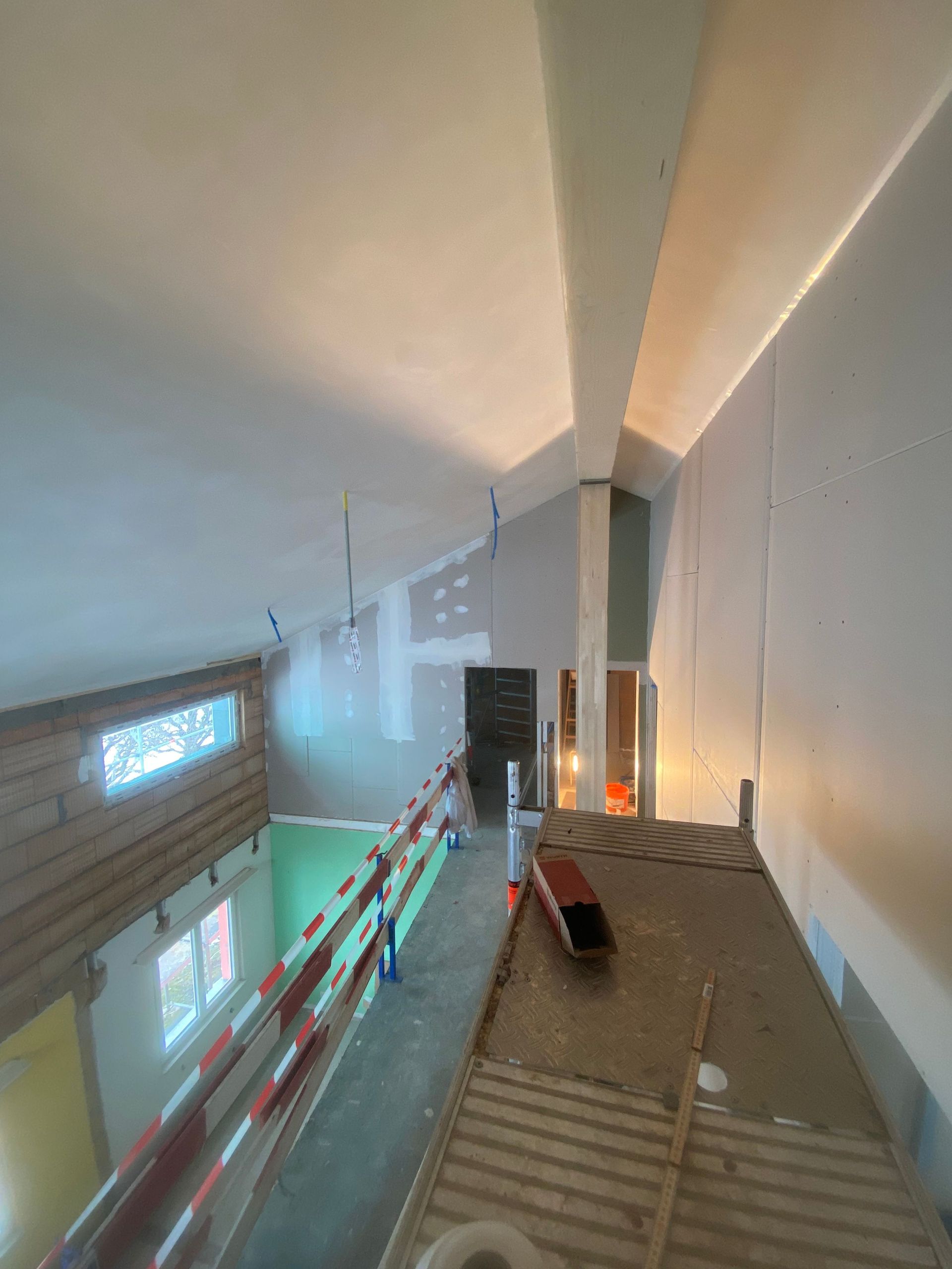 Rénovation complète d'une villa.