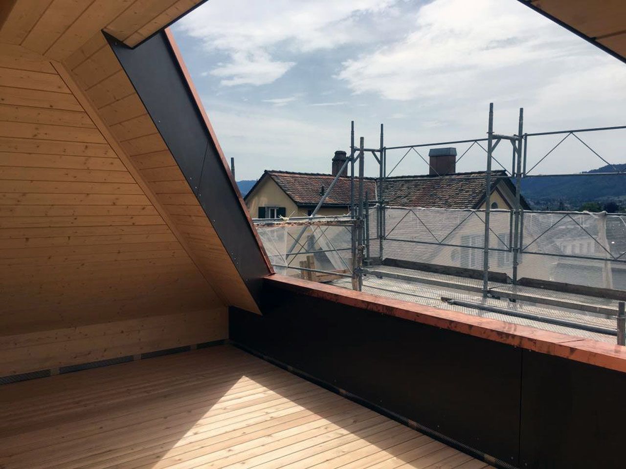 Blechrahmen | Spenglerei, Flachdächer & Unterhalt | Egloff & König GmbH | Frauenfeld