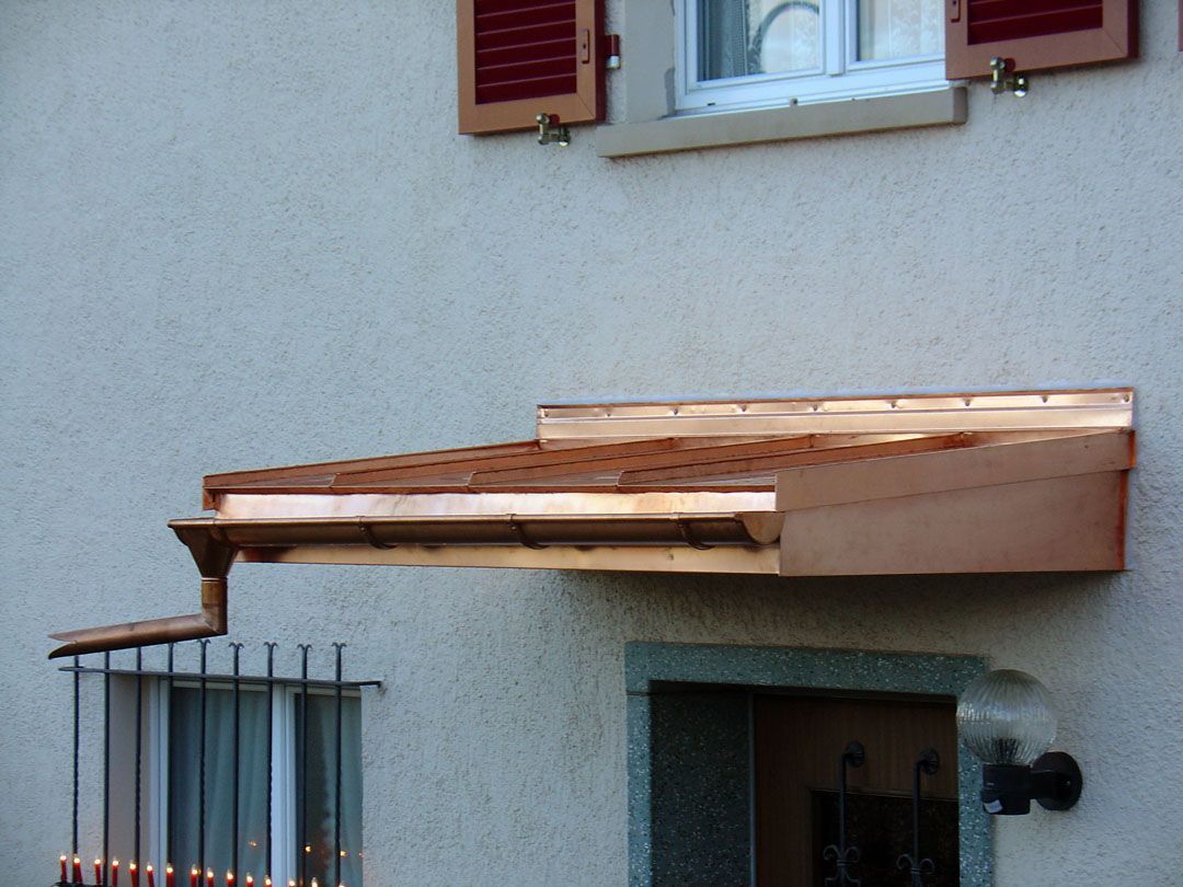 Vordach | Spenglerei, Flachdächer & Unterhalt | Egloff & König GmbH | Frauenfeld