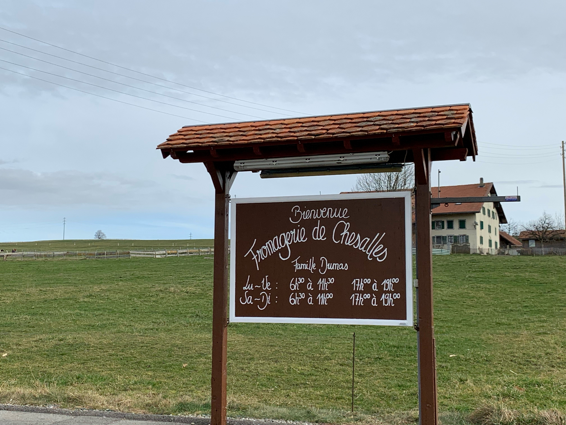 Fromagerie de Chesalles-sur-Oron - Vente directe