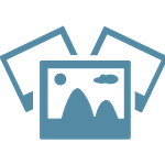 Picto photos représentant regardez les photos