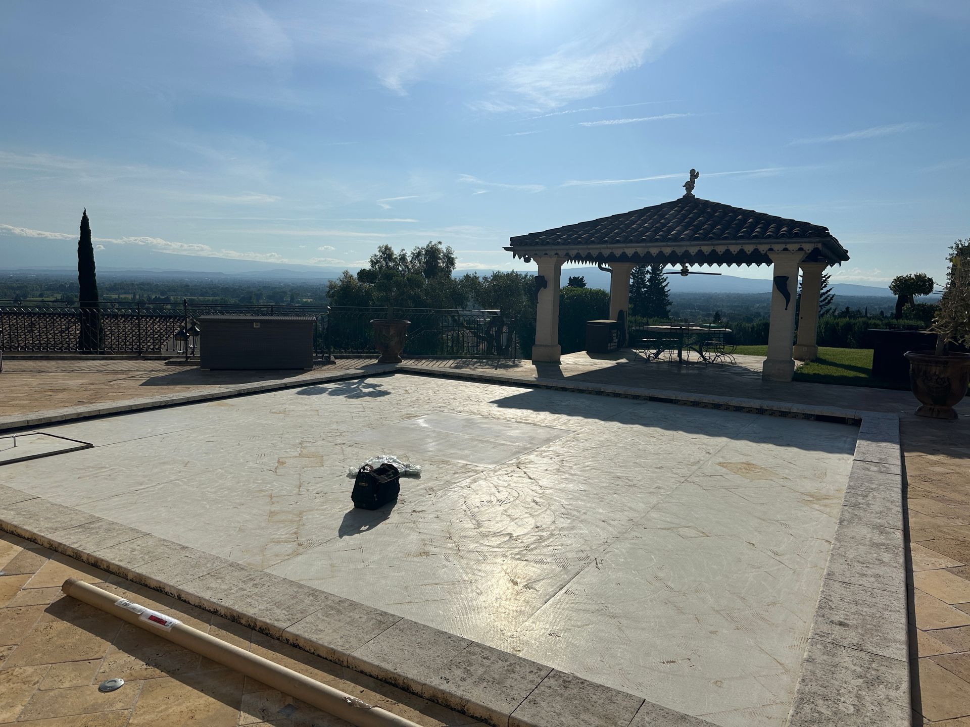 Support fibre de vere en immersion 