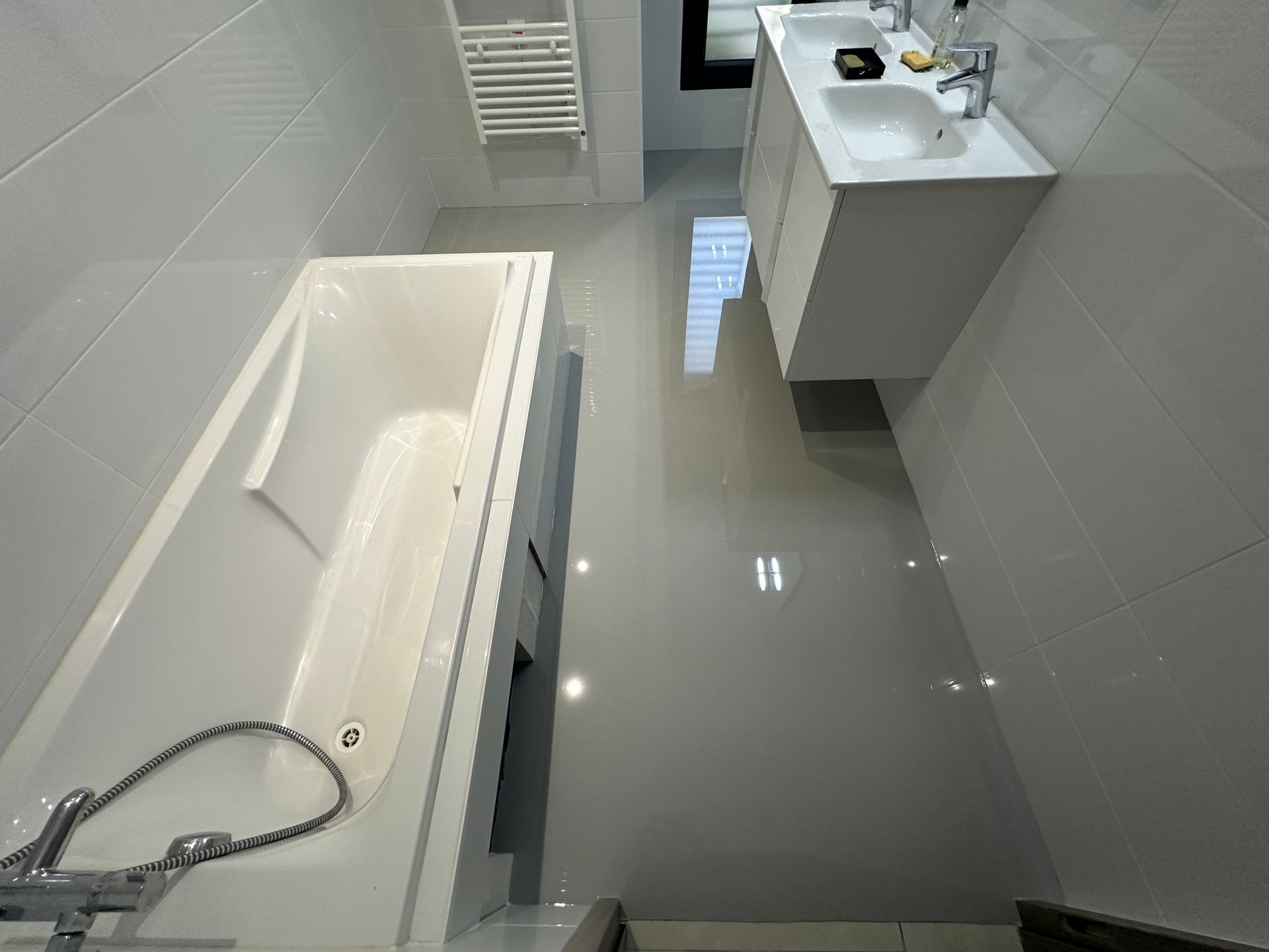 Revetement de sol salle de bains