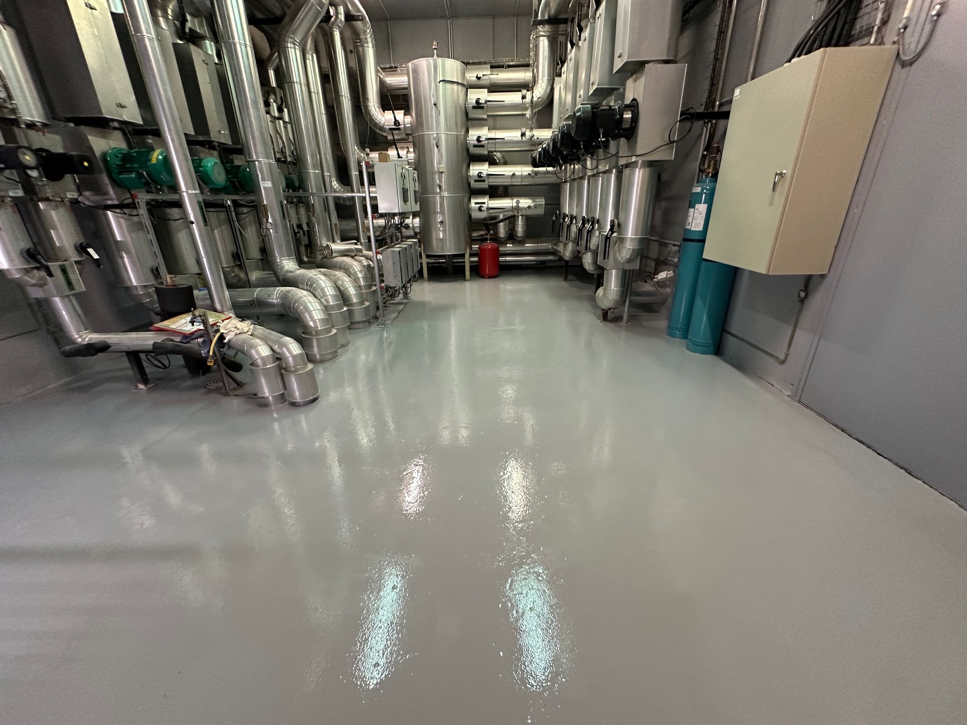 Revêtement de sol époxy pour l'industrie tertiaire