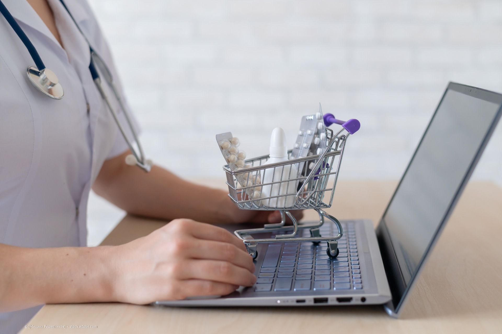 Kauf von Medizin in Apotheke