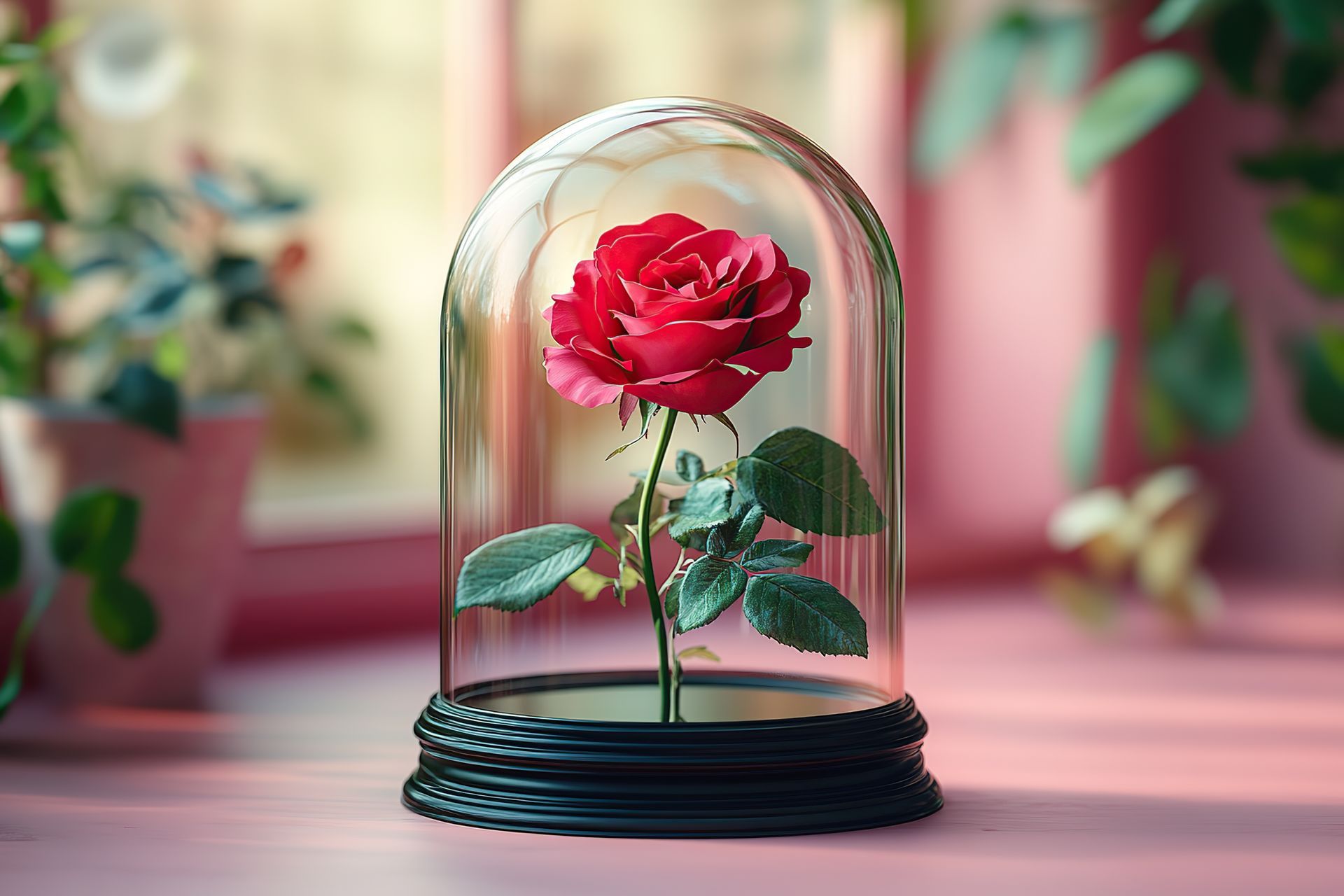 Rose stabilisée