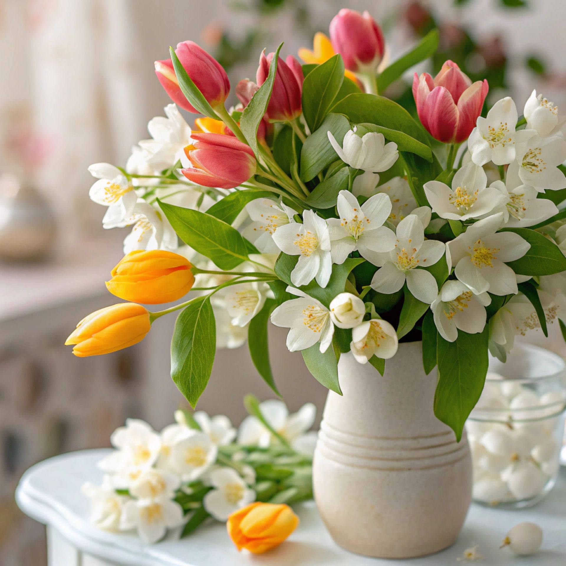 Un joli bouquet de fleurs
