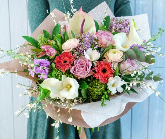 Une composition florale